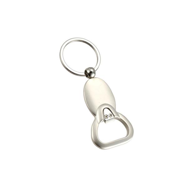 Цепь консервооткрывателя бутылки кольца для ключей держателя серебряного металла ключевая ключевая