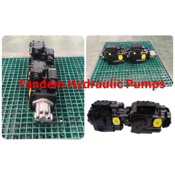 конструкция литого железа тандемных гидронасосов 350Bar прочная