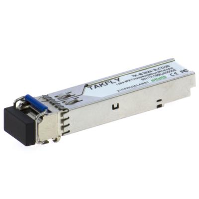 transceptor ótico SFP-1G-BXU-10 da manutenção programada 3KM 20KM Tx1310 Rx1550 1000Base SFP do WDM LX de 1.25G BIDI