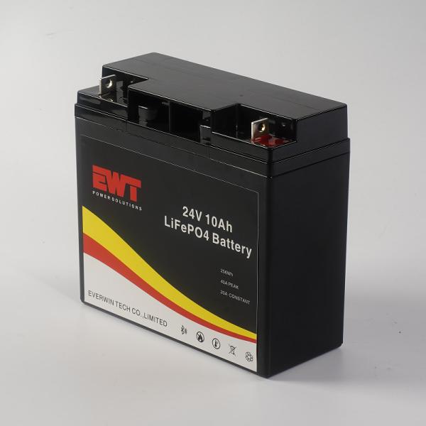 24V 10Ah LiFePO4 Battery Pack With BMS for Renewable Energy Systems