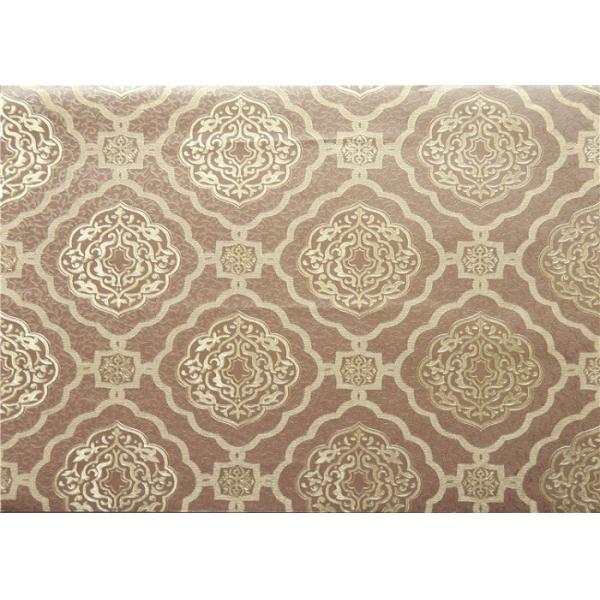 Wallcoverings europeos florales grabados en relieve ambientales de la sala de estar del papel pintado del estilo