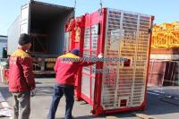 Elevador de material de alta altura SC100 mais barato com dispositivos anti-queda e limitadores