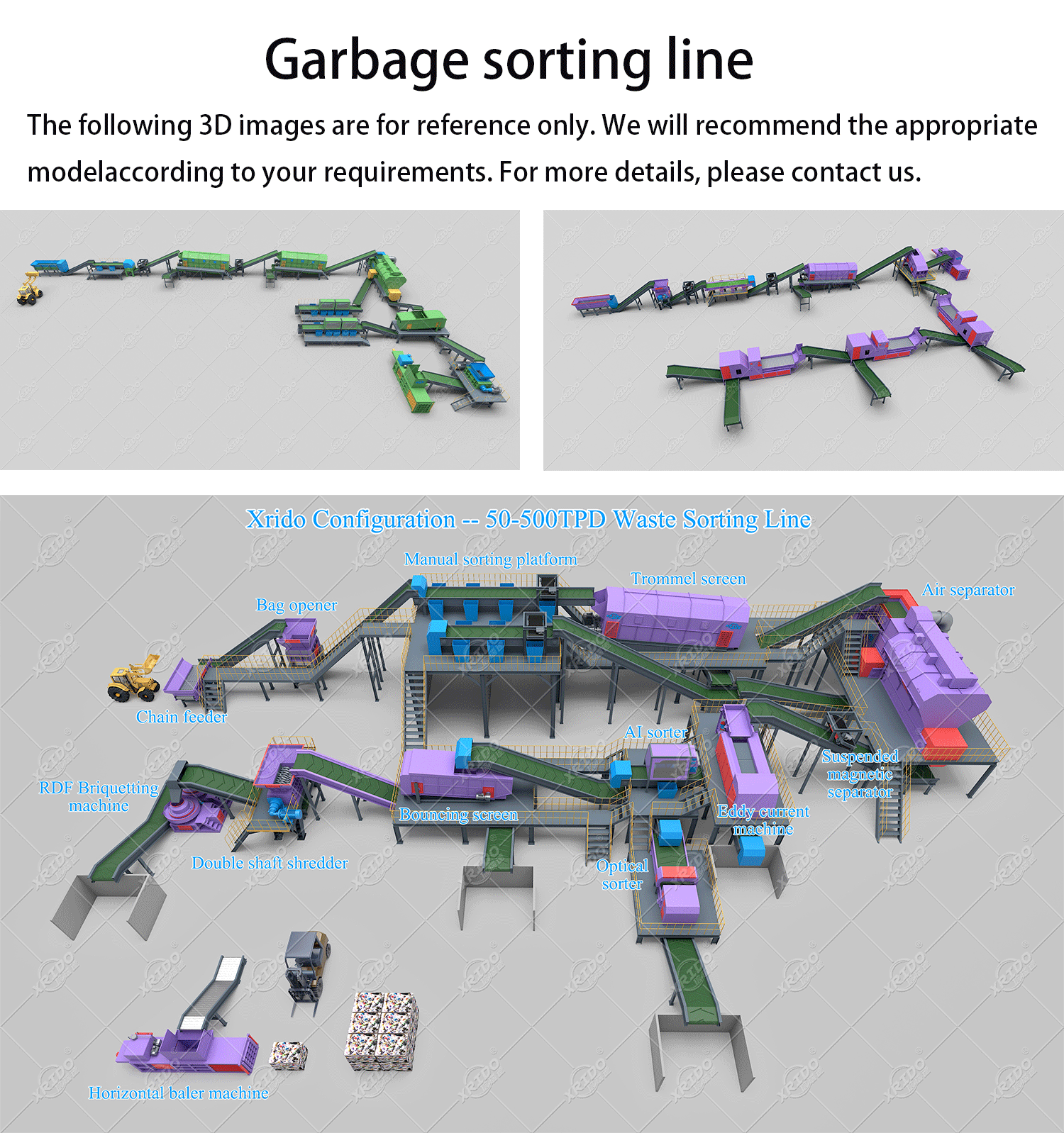 55 Kw Power Double Shaft Design Tracked Mobile Shredder with High Efficiency Low Energy Consumption for Waste Processing