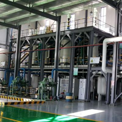 set up the production line waste oil purification recycle plant Crude oil from diesel