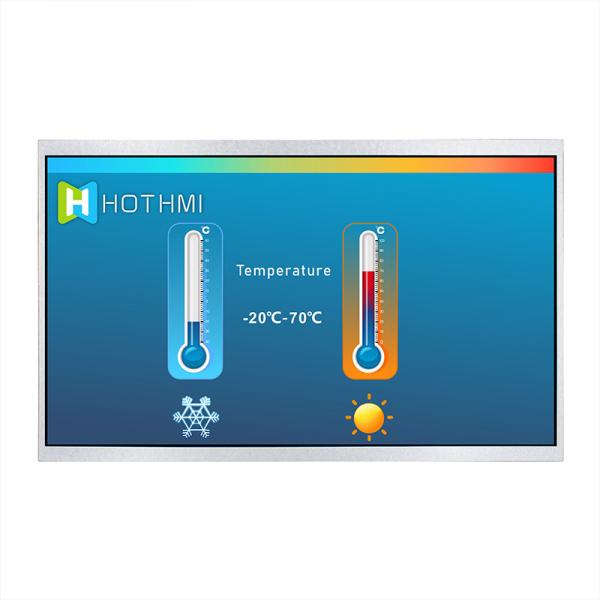11.6 Inch IPS 1920x1080 Wide Temperature TFT Display eDP interface