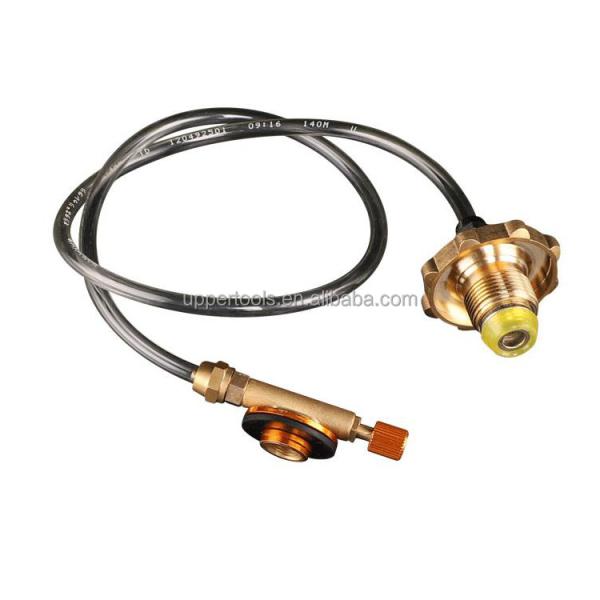 Adjustable Regulator Valve Adapter for Propane Outdoor Stove Connect Gas Cylinder