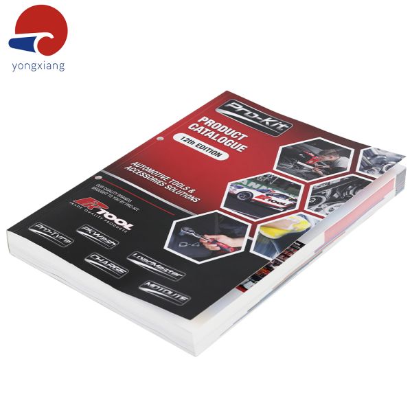 8 Pages - 200 Pages Catalog Magazine Printing Softcover Paperback Magazine