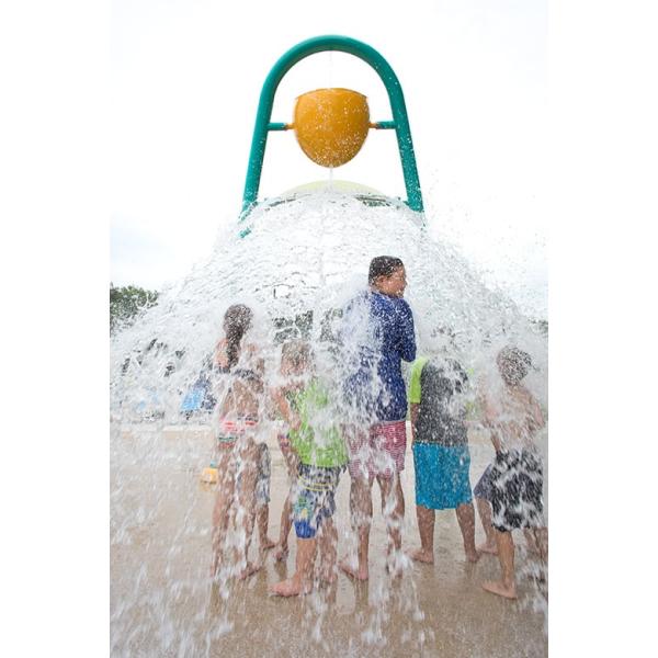 Customized Spray Park Equipment Fiberglass Water Spray bucket