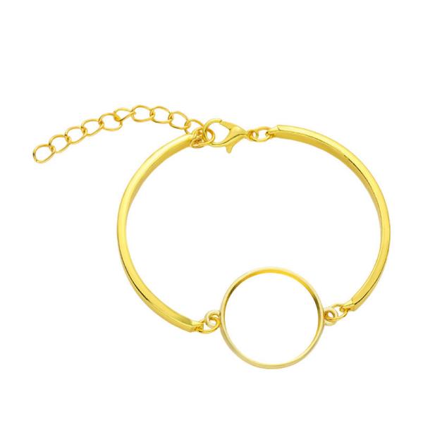 Bijoux pour femmes élégants vierges de sublimation Bracelets DIY Personnalisé Sublimation Charmes Bracelets