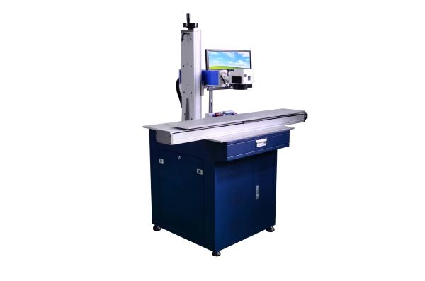 USB Cable Fiber Laser Marking Machine , HDMI  PVC PE Cable Marking Machine
