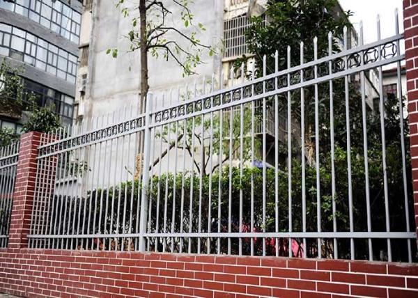 Decorative PVC Coated Welded Tubular Steel Fence