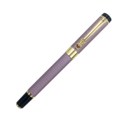 Newly Business Pen with Customized Logo Metal Bead Pen Signature Gift Pen Black Set Pen with Gift Box