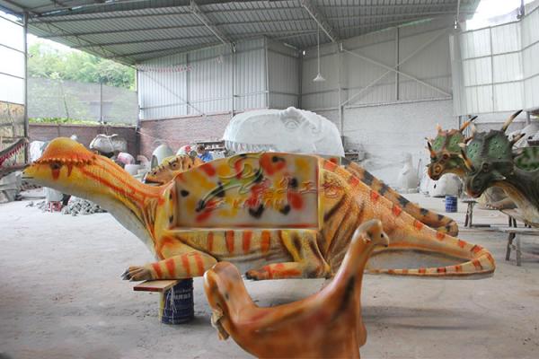 Leisure Place Fiberglass Reinforced Plastic Custom Dinosaur Chair For Show
