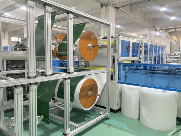 超音波原始トラペゾイドフィルターバッグの多様化生産のための15KWバッグ製造機械