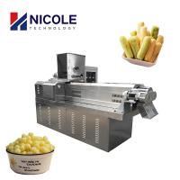la chaîne de production de souffle du maïs 380v50hz vis jumelle a expulsé