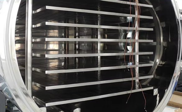 High Output 15 kg/batch Freeze Dryer with 70 mm Shelf Spacing and Touch Screen Operation for Industrial Lyophilization