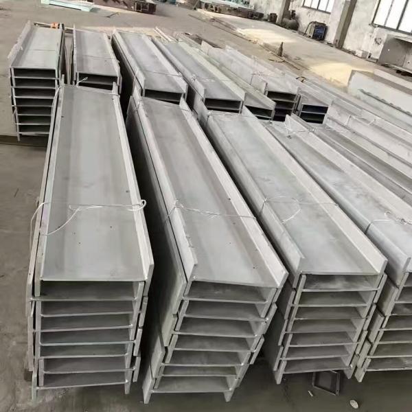 Сварный Тип Нержавеющей Стали H Beam / SS Beam Толщина 4,0 - 30,0 мм в 6 м длины