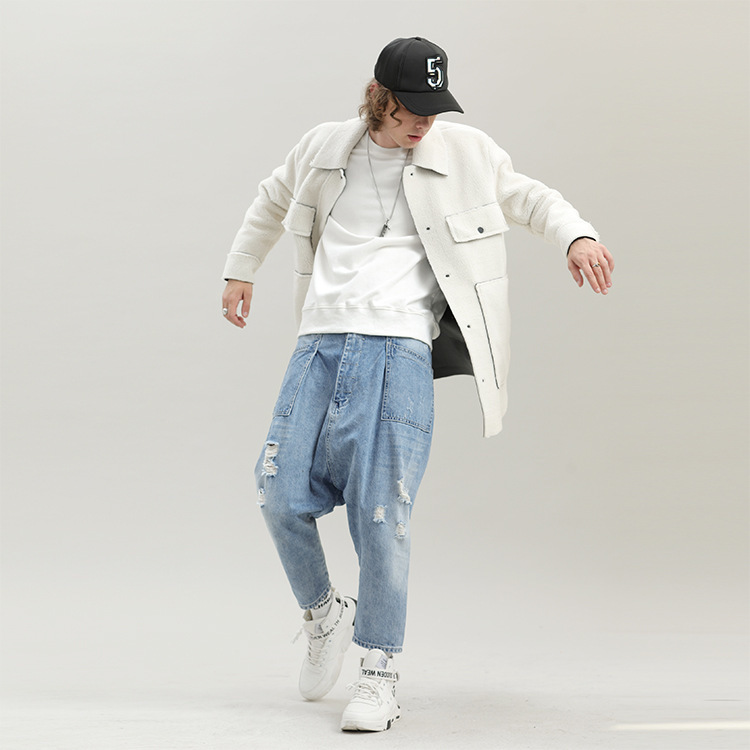 Customized premium single-breasted winter jacket