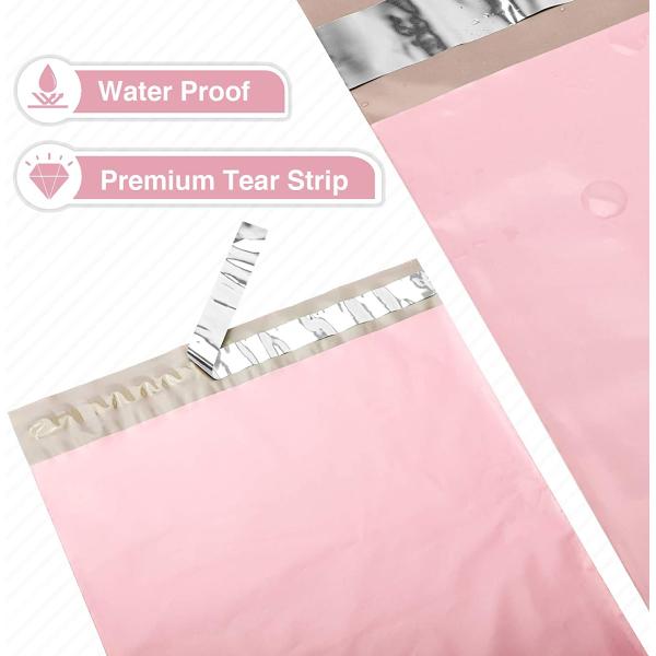 El mensajero auto-adhesivo Plastic Bag Tear de CMYK impermeabiliza el LDPE plástico