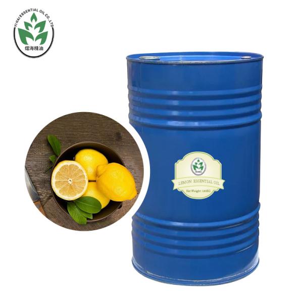 Cas 8008 56 8 Yellow Peeling Pure Organic Essential Oils Cold Pressed Lemon Essential Oil Skin Whitening