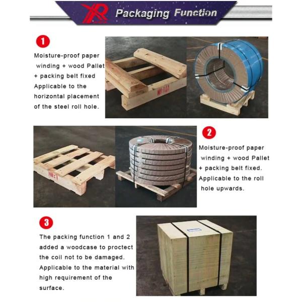 Production Precision Cold Roll Stainless Steel Strip 201 Stainless Steel Coil 2b