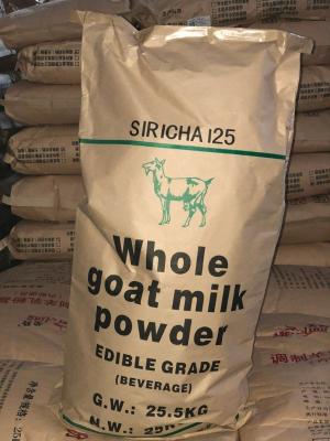 Drinking All Ages Fat Filled Raw Goat Milk Powder 25kg/Bag