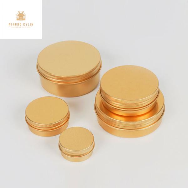 ISO14001 Leakproof Aluminum Jar Cap , K906-3 Reusable Aluminium Cap For Bottle
