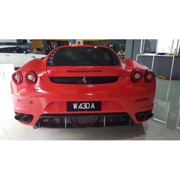 For Ferrari F430 Body Kit F430 Upgraded HAMANN Style Front Shovel Diffuser Spoiler Side Skirt F430 Carbon Fiber Body Kit
