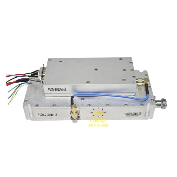 Module amplificateur de puissance RF GaN 100W 1500-2500MHz pour systèmes anti-drone