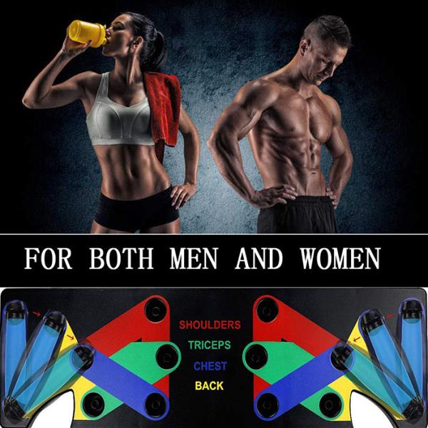 Strengthen Power 9 In 1 Push Up Board System Home Fitness Equipment