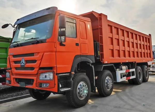 Affordable Used HOWO Dump Truck 8X4 Tipper Truck With 60 Cubic Capacity