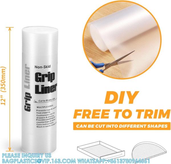 Shelf Liners for Kitchen Cabinets, Shelf Liner, Drawer Liner, 12 Inch x 25 FT(300 Inch), Cabinet Liner Non Adhesive