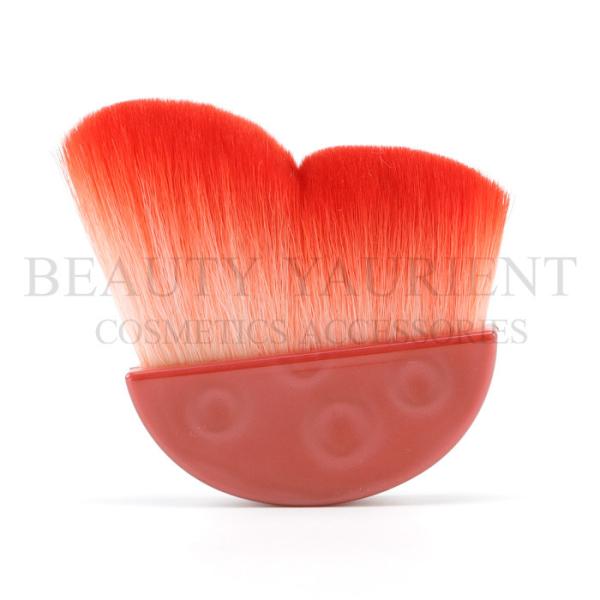 Half Moon Shaped 2tone Blush Powder Brush Mini Makeup Brush High End