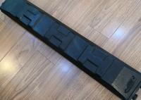 Parafuso de borracha preto da altura 38mm em almofadas da trilha para a máquina escavadora