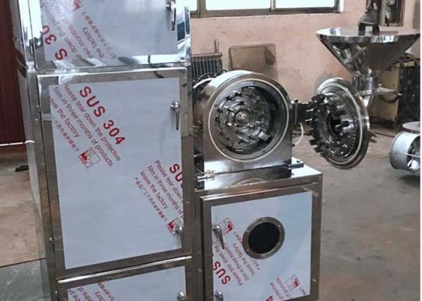 Pin Teeth Stainless Steel Grinding Machine 20-100 Mesh Discharge