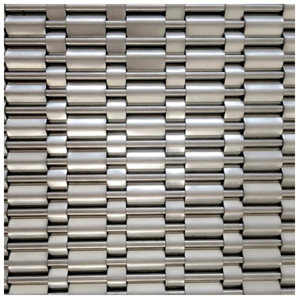 Customized Brass Metal Mesh for Building Cladding Elevator Mesh With 304 316 Stainless Steel