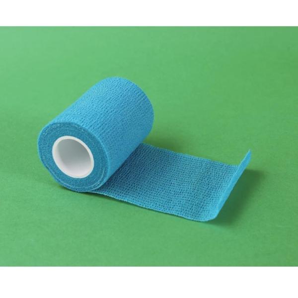 CE Cotton Self adhesive Bandage Wrap Medical Elastic Cohesive bandage for Sports, Hand & Leg Guard