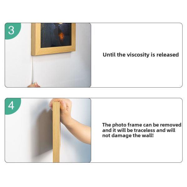 High Quality Acrylic AdhesiveNo Trace Removable Magic Artifact Frames Nails for Home Use