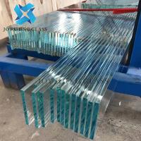 vidro de flutuador moderado vidro de construção moderado transparente de 8mm