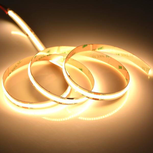 PCB Cuttable LED COB Strip Linear For DC12V/DC24V Lighting Projects