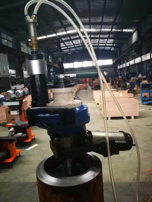 Heavy Duty Pneumatic Pipe Beveler Chamfering Machine With Long Life Time