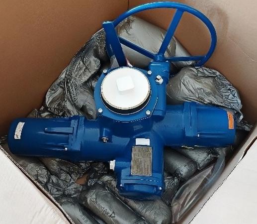 LNG Water Treatment Intelligent Electric Actuator Industrial Electric Triple Eccentric Butterfly Valve