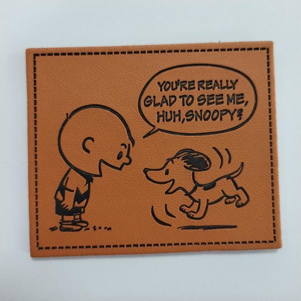 PU/金属衣服の衣服のためにカスタマイズされた革パッチのラベルは浮彫りになった