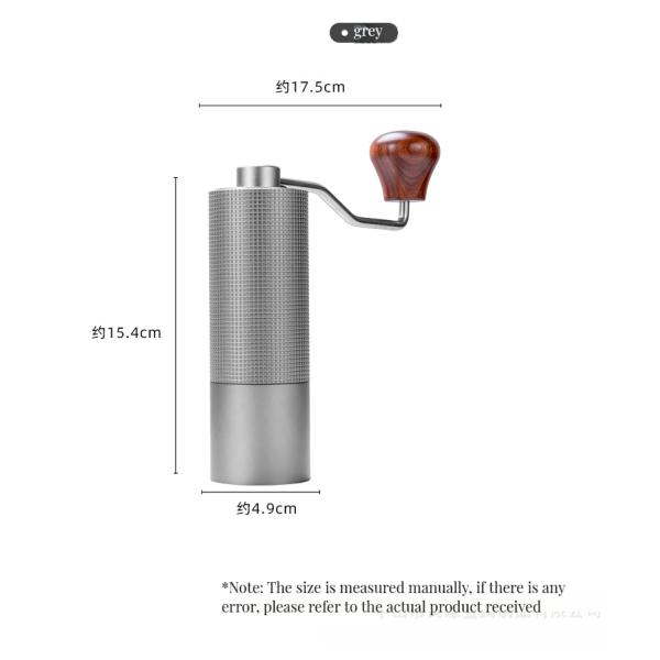 Customized Logo Acceptable Household Hand Cranked Coffee Machine for Coffee Lovers