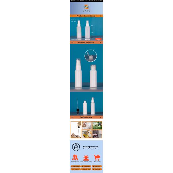 30ml Plastic Bottle Cosmetic Portable Travel Kit Bottles Lotion Water Container for Travel