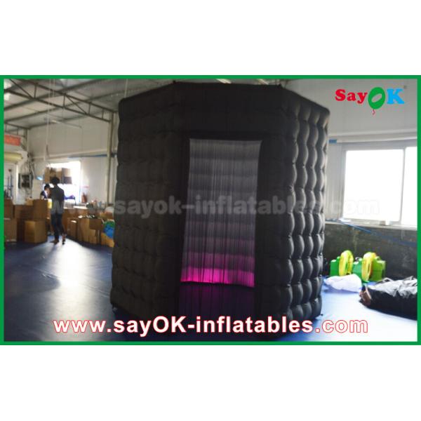 Раздувная студия фото подгоняла PVC формы покрывая раздувную будочку фото СИД с очаровывать
