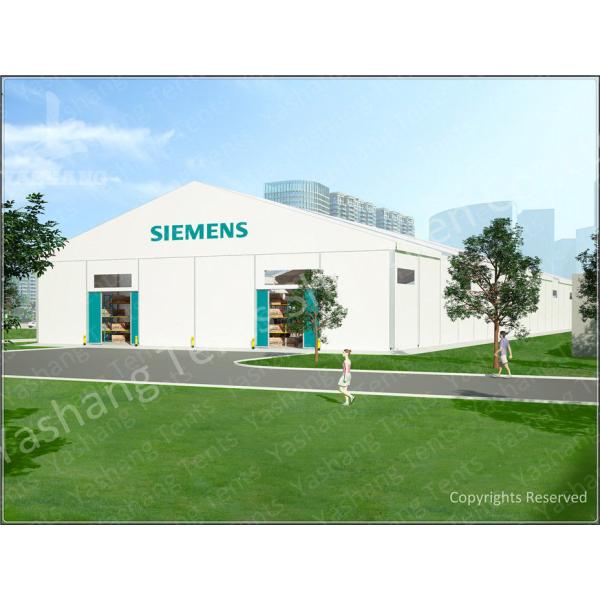 Logistics Aluminum Frame Industrial Storage Tents , Temporary Storage Tents