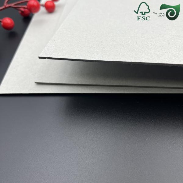 FSC Smooth High Stiffness Grey Board  250gsm 2600gsm For Packaging Book Binding