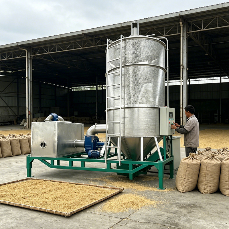Mobile Grain Dryer Large Corn Wheat Corn Grain Dryer Wheat Mobile Grain Dryer