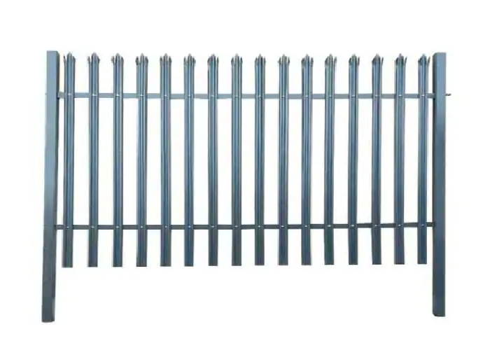 High Strength Steel Galvanized Palisade Fencing For Maximum Security And Durability
